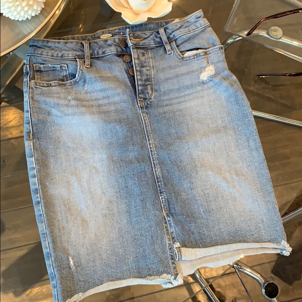 Old Navy Jean Skirt
